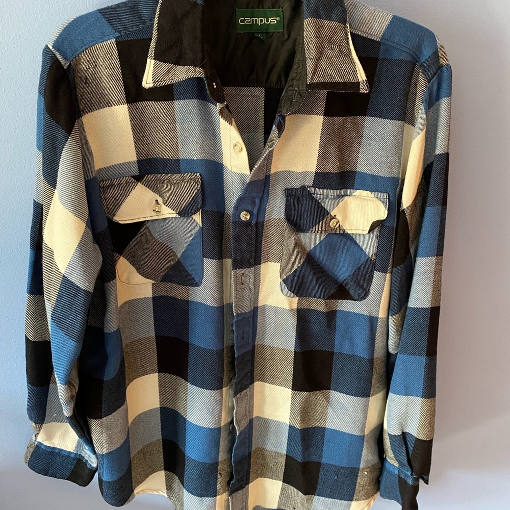 Young men’s flannel shirt